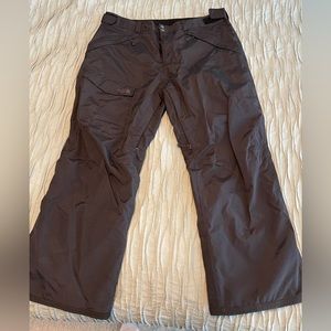 Used The North Face black ski pants